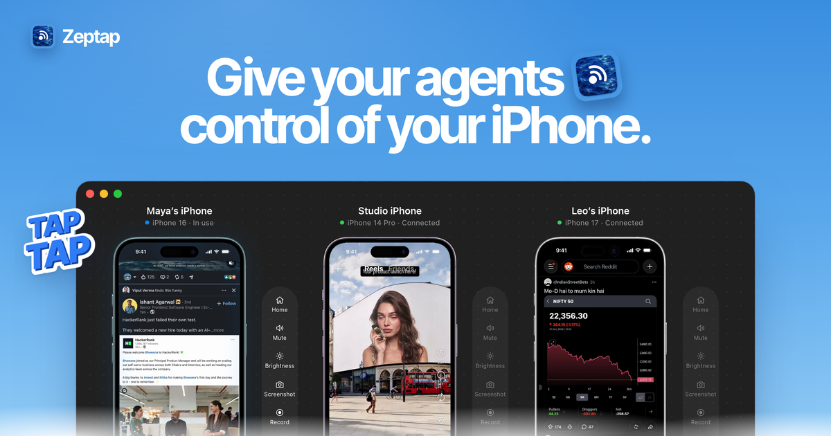 Zeptap screenshot 1